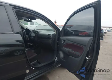 2022 Mitsubishi Mirage Black Edition from USA, damaged, VIN ML32AWHJXNH005644